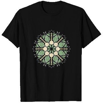Discover Banjo Mandala Bluegrass Mindfulness & Nature T Shirts