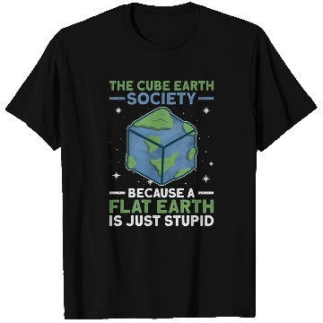 Discover The Cube Earth Society Earth Planet Space Lover T Shirts