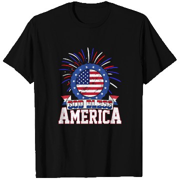 Discover God Bless America Independence Day USA Patriot T Shirts