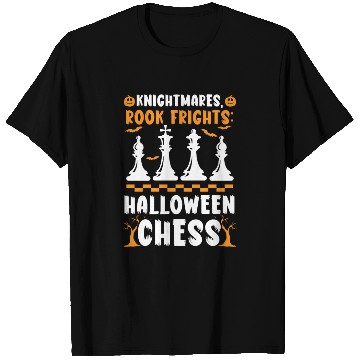 Discover Chess Halloween Trick Or Treat Chess Board Game T Shirts