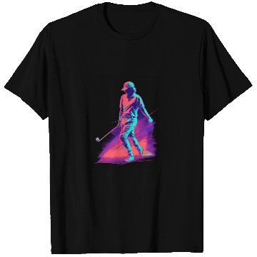 Discover Golfer Golf Player Golfing 80s 90s Retro T Shirts