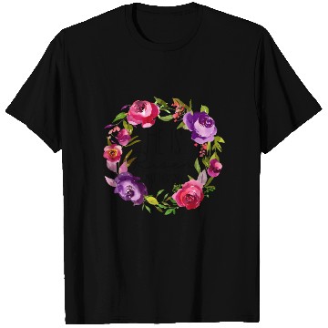 Discover He Is Risen Floral Easter For Christiann Mom T Shirts