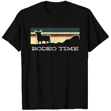 Discover Rodeo Time Cowboy Wild West Cow Horseman Ranch T Shirts
