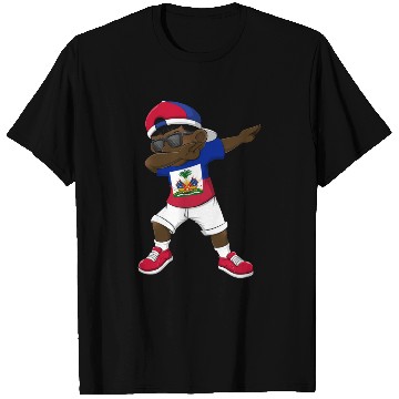 Discover Dabbing Haitian Haiti Flag Dab Dance T Shirts