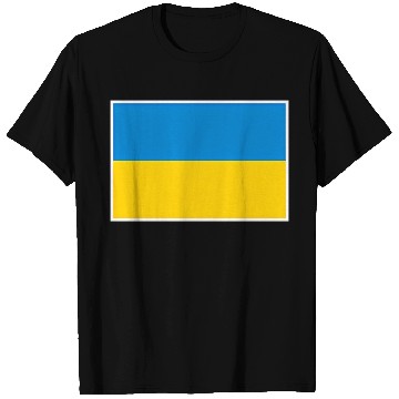 Discover Ukraine Flag With Ukrainian National Colors T Shirts
