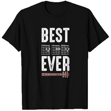 Discover Best Dad Ever Guitarist Daddy Musical Instrument T Shirts