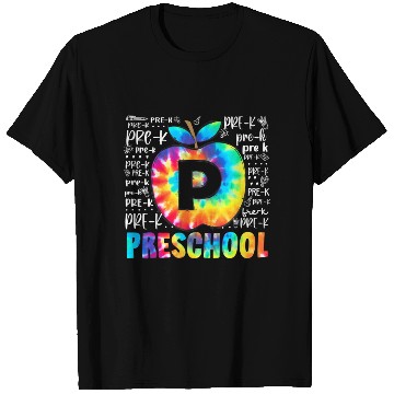 Discover Team Preschool Typography Tie Dye Back To School T Shirts