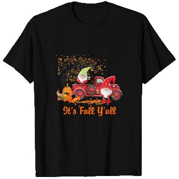 Discover It's Fall Y'all Cute Gnomes Pumpkin Spice Autumn T Shirts