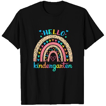 Discover Hello Kindergarten Rainbow Heart For Teachers T Shirts