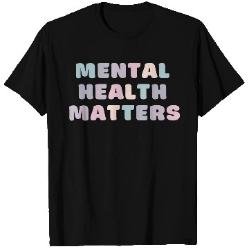 Discover Mental Health Matters | Quote Koni French Grey T Shirts