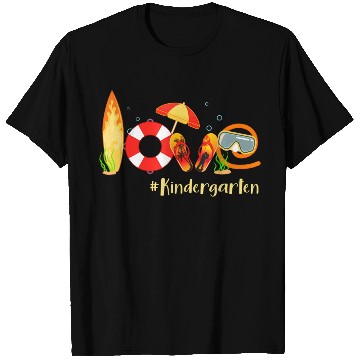 Discover Love Kindergarten Summer Christmas In July Flip T Shirts