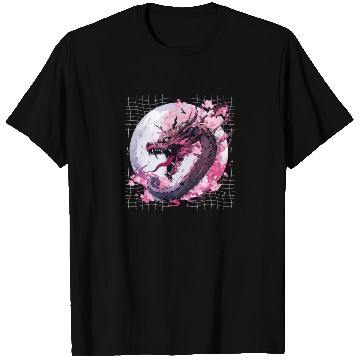 Discover Japanese Dragon Cool Oriental Asian Dragon Humor T Shirts