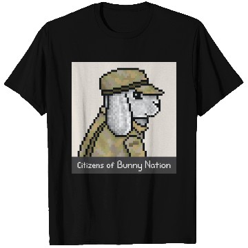 Discover Citizens of Bunny Nation NFT #53 Artwork T Shirts
