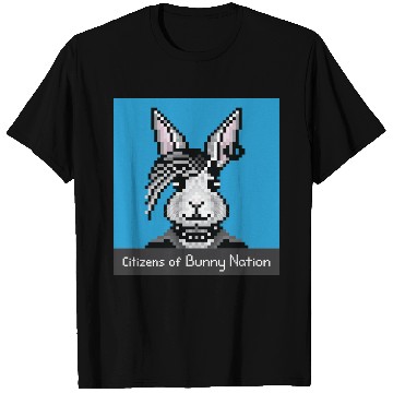 Discover Citizens of Bunny Nation NFT #55 Artwork T Shirts