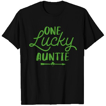 Discover One Lucky Auntie St Patrick'S Day Irish Lucky Aunt T Shirts