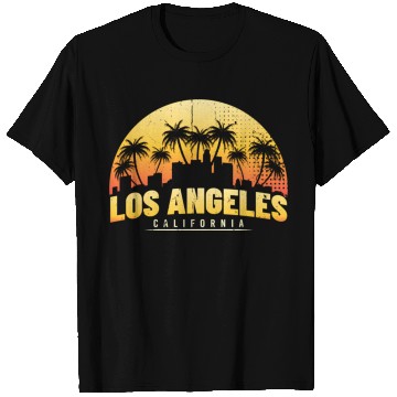 Discover Los Angeles - California - Aestehtic - T Shirts