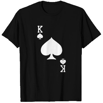 Discover King Of Spades Card Halloween Dark T Shirts