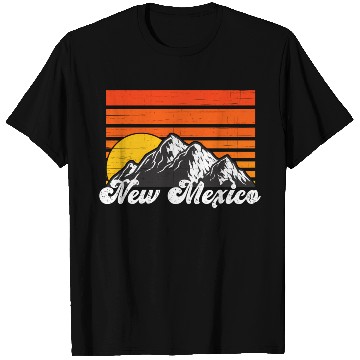 Discover New Mexico Mountains Hiking Love New Mexico T Shirts