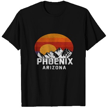 Discover Phoenix Arizonna Mountain Sunset T Shirts