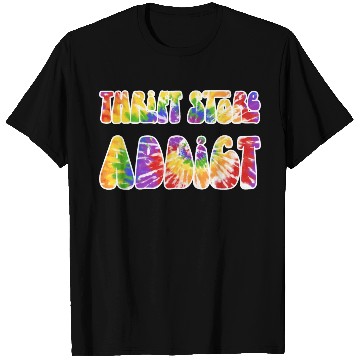 Discover Thrift Store Addict tie dye T Shirts