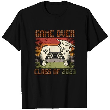 Discover Game Over Class Of 2023 Senior 2023 School T Shirts
