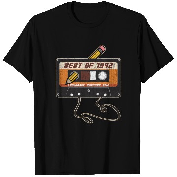 Discover Best Of 1942 Vintage Edition Cassette Tape T Shirts