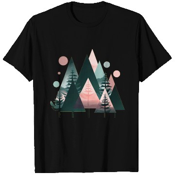 Discover Abstract Forest T Shirts