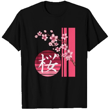 Discover Sakura Flowers Spring Cherry Blossoms Japanese Kan T Shirts