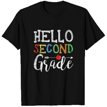 Discover Hello 2nd Grade First Day Of Back To School T Shirts