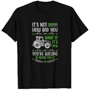 Discover Farmer Work Hard Work Vegetable T Shirts