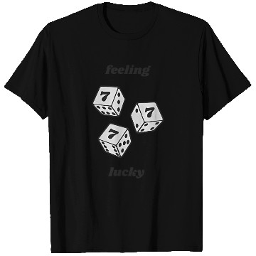 Discover Lucky Dice 777 Angel Number T Shirts