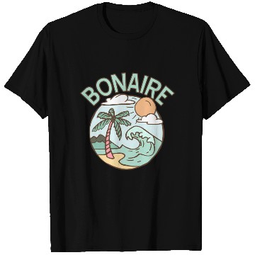 Discover Bonaire Travel Tropical Beach Vacation T Shirts