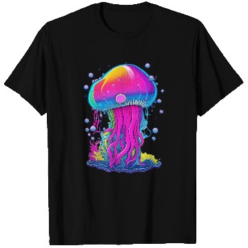 Discover Vibrant Jellyfish Colorful T Shirts