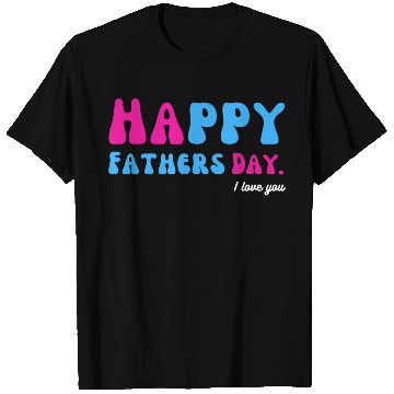 Discover Happy Fathers Day i love you dad Heart Daddy funny T Shirts
