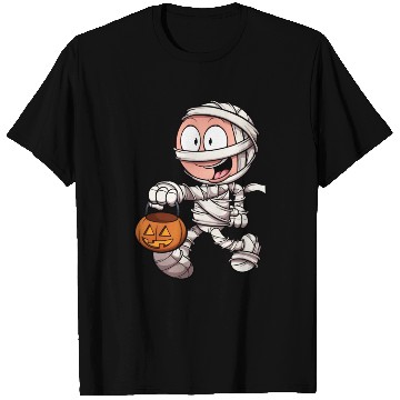 Discover Kid In Mummy Costume Trick Or Treating T Shirts