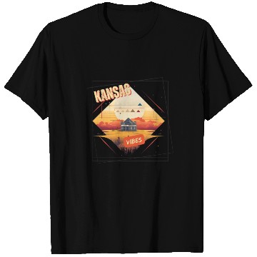 Discover Kansas vibes T Shirts