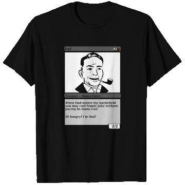 Discover Dad Magic Card T Shirts