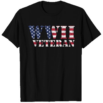 Discover Ww2 Veteran American Flag World War Ii T Shirts