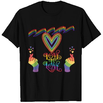 Discover LOVE IS LOVE T Shirts