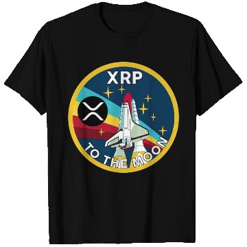Discover XRP Cryptocurrency-TO THE MOON T Shirts