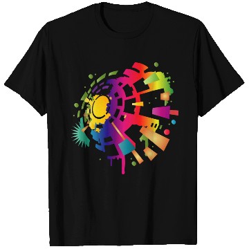 Discover colorful sound symbol for festival season T Shirts