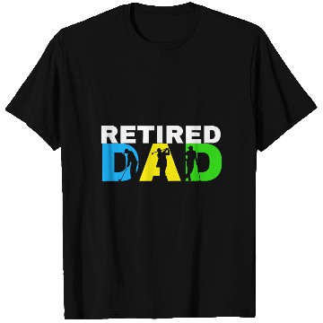 Discover Retired Dad Golf Retirement Plan for Father's Day T Shirts
