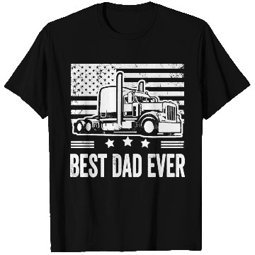 Discover Best dad ever trucks Fathers Day Gifts Dad T Shirts