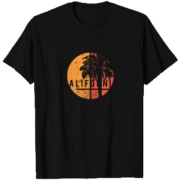 Discover Hollywood California Cool Native Palm Tree T Shirts