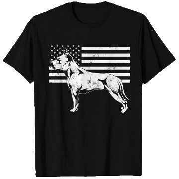 Discover Usa American Pitbull T Shirts