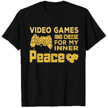 Discover Video Games Gaming Cheese Love Gift T Shirts