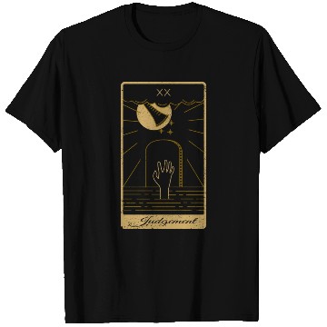 Discover Tarot Card Judgement Occult Gothic Halloween T Shirts