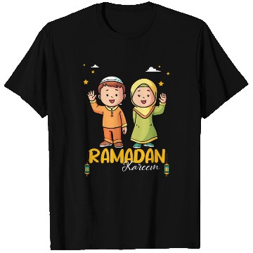 Discover Happy Ramadan Mubarak Holy Month With Hijab Muslim T Shirts