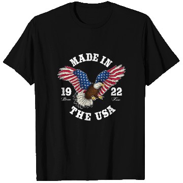 Discover 100 Year Old Patriotic Eagle Usa Flag 1922 T Shirts