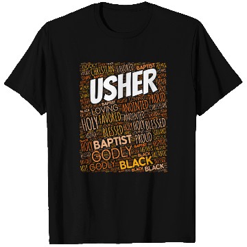 Discover Usher Board Baptist Church T Shirts